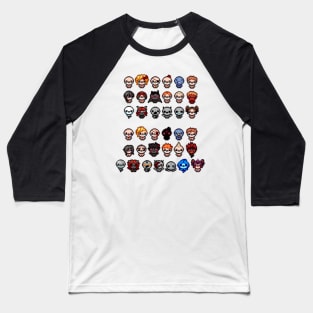 Binding of Isaac - Characters Baseball T-Shirt